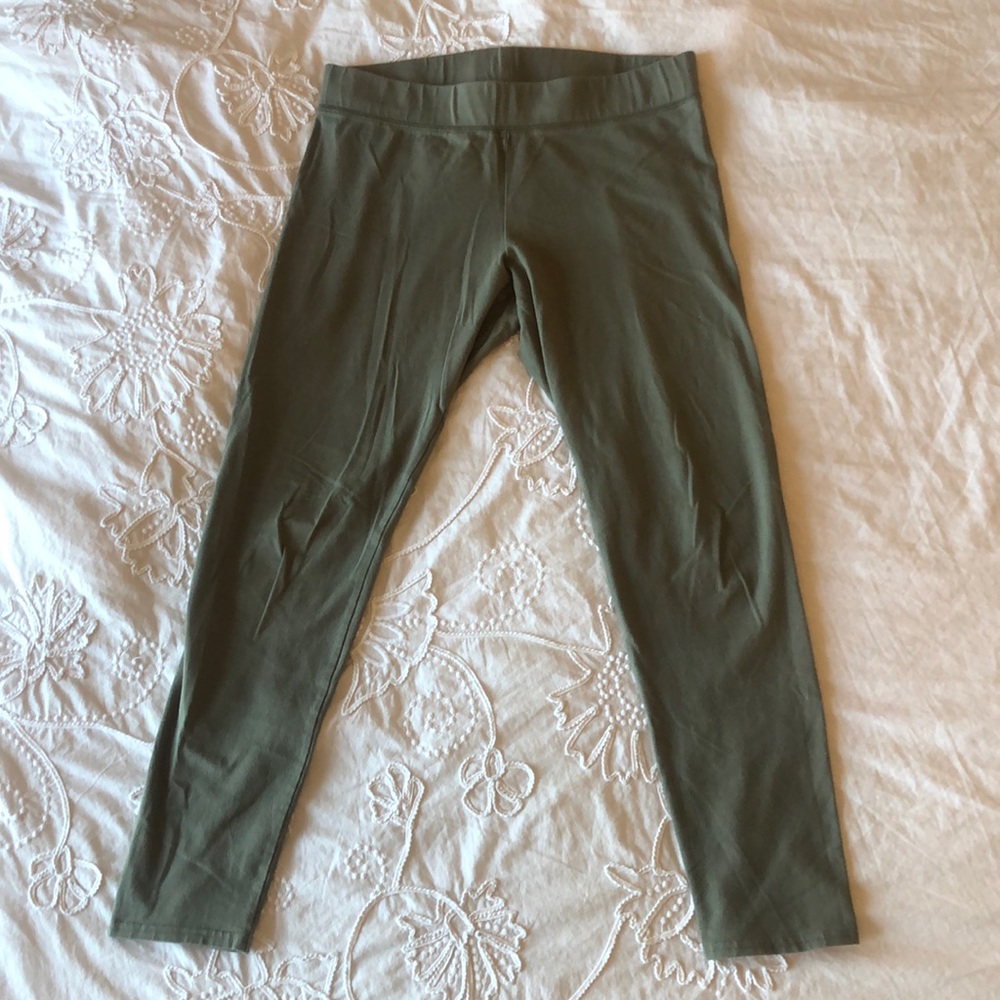 AE green leggings